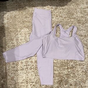 Old Navy Lilac Activewear Set